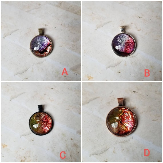 Alcohol ink art jewelry, alcohol ink pendant, alcohol ink on aluminum foil, original art jewelry, alcohol ink pendant, alcohol ink necklace