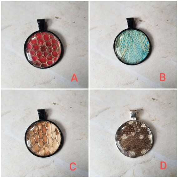 Tegu shed jewelry, reptile shed pendant, Tegu necklace, cruelty free Tegu shed jewelry, Tegu shed behind glass, gift for reptile lover