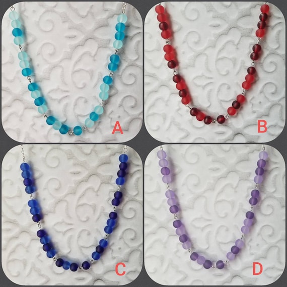 F... TRUMP necklace, Screw Trump Morse code necklace, Morse code necklace, silver tone, frosted glass, Anti-Trump jewelry