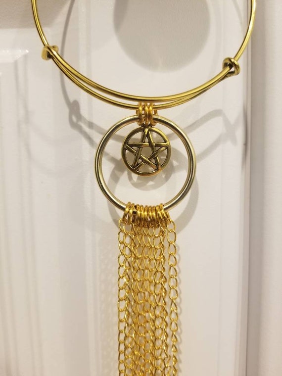 Witch bells, gold witch bells, faerie bells, protection bells, witches protection bells, bells for doors, witches bells
