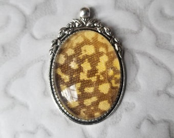 Tegu shed jewelry, reptile shed pendant, Tegu necklace, cruelty free Tegu shed jewelry, Tegu shed behind glass, gift for reptile lover
