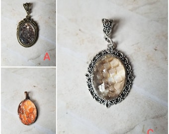 Tegu shed jewelry, reptile shed pendant, Tegu necklace, cruelty free Tegu shed jewelry, Tegu shed behind glass, gift for reptile lover