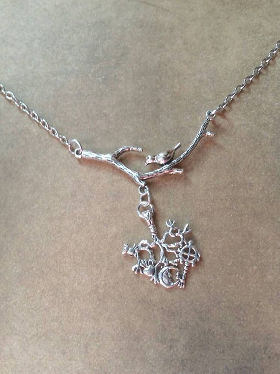 Cimaruta jewelry, Cimaruta necklace, Italian witches amulet, Evil eye jewelry, Streagheria jewelry, folk magick amulet, Cimaruta amulet