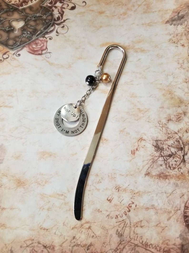 hamilton bookmark hamilton musical silver bookmark hamilton etsy