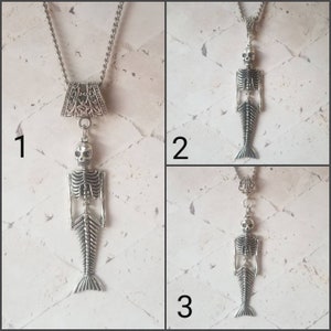 Vivienne Westwood Skeleton Mermaid Necklace - Etsy