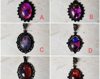 Alcohol ink art jewelry, alcohol ink pendant, alcohol ink on glass, original art jewelry, alcohol ink pendant, alcohol ink necklace