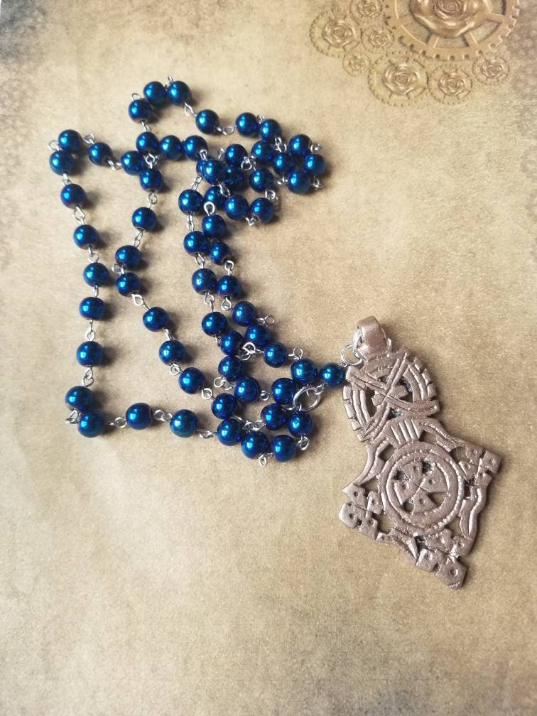 Coptic prayer beads, Ethiopian prayer beads, Coptic Christian prayer ...