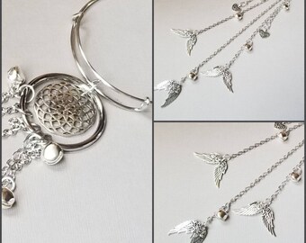 Witch bells, silver-toned witch bells, faerie bells, protection bells, bells for doors, witches bells, door hanger,