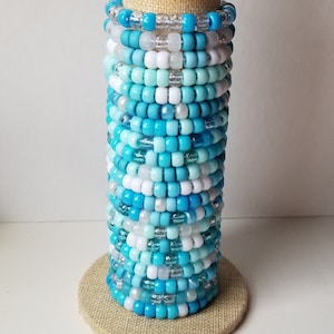 Individual extra friendship bracelets, Swiftie Eras colors, mixed bead bracelets, no words, use with your T Swift bracelets, randomly chosen
