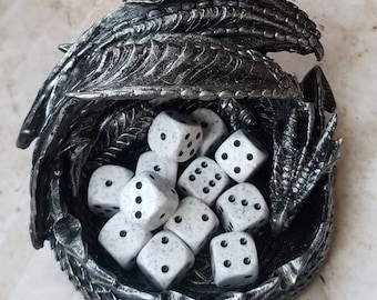 Individual Chessex Arctic Camo die, extra 16mm d6 dnd dice, polyhedral gaming dice, DnD dice, RPG dice, spare dice, spare d6 dice,