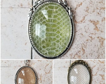 Snake shed jewelry, snake shed pendant, snakeskin necklace, cruelty free snake sheds, Children's python shed pendant, Children's python