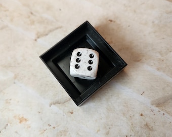 Individual Chessex Arctic Camo die, extra 16mm d6 dnd dice, polyhedral gaming dice, DnD dice, RPG dice, spare dice, spare d6 dice,
