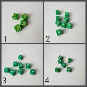 Individual 16mm d6 dnd die, extra polyhedral gaming dice, DnD dice, RPG dice, D and D dice, spare dice, spare d6 dice, d6