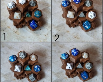 Demiboy flag 16mm dnd dice, hand chosen, curated set of polyhedral gaming dice, DnD dice set, RPG dice, LGBTQ dice