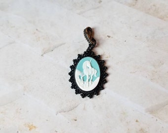 Cameo pendant, cameo necklace, mermaid cameo pendant, cat cameo pendant, unicorn cameo pendant, Three Graces cameo pendant, great gift idea