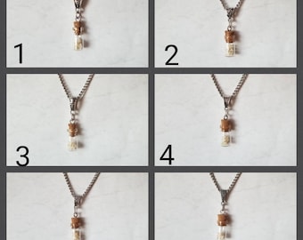 Snake vertebrae vial pendant, snake vertebrae bottle pendant,  ball python vertebrae, snake vertebrae jewelry, snake vertebrae pendant