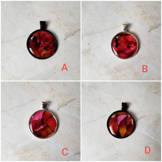 Alcohol ink art jewelry, alcohol ink pendant, alcohol ink on yupo paper, original art jewelry, alcohol ink pendant, alcohol ink necklace