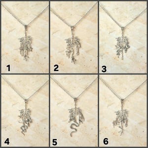 Cimaruta inspired necklace, Cimaruta necklace, Italian witches amulet, Evil eye jewelry, Streagheria jewelry, folk magick amulet, 5 charms