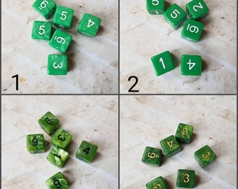 Individual 16mm d6 dnd die, polyhedral gaming dice, DnD dice, RPG dice, D and D dice, spare dice, spare d6 dice, d6
