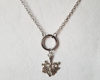 Cimaruta jewelry, Cimaruta necklace, Italian witches amulet, Evil eye jewelry, Streagheria jewelry, folk magick amulet, Cimaruta amulet