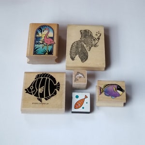 Rubber stamps, Animal rubber stamps, rubber stamps for crafts, rubber stamp lot, make your own greeting cards, great value, scrapbooking