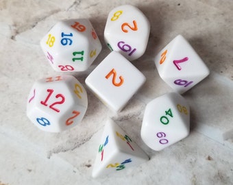 DND Curated Dice sets