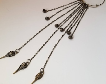 Witch bells, bronze witch bells, faerie bells, protection bells, witches protection bells, bells for doors, witches bells, door hanger