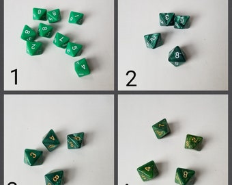 Individual d8 die, single d8 dnd die, polyhedral gaming dice, DnD dice, RPG dice, D and D dice, spare dice, spare d8 dice, extra d8 dice