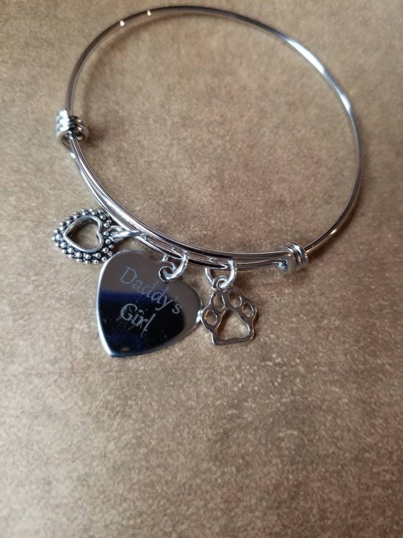 kitten bracelet BDSM symbolic submissive bracelet Daddy/'s girl bangle stainless steel options Princess bangle Daddy/'s girl jewelry