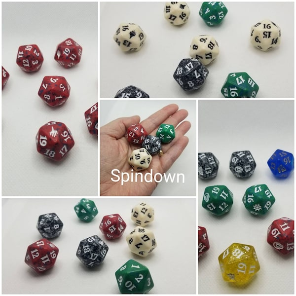 Spindown Dice Etsy