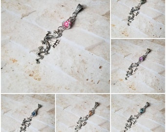 Dragon with egg pendant, dragon and egg pendant, fantasy jewelry, chain maille, captured pearl, fantasy necklace, cosplay jewelry, dnd gift
