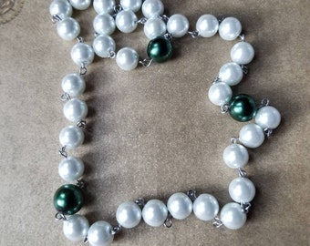 Orthodox prayer beads, Orthodox Chotki, stainless steel, Komboskini, hand-wired, Christmas Chotki, Holiday Season Chotki, Yule colors