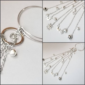 Witch bells, silver-toned witch bells, faerie bells, protection bells, bells for doors, witches bells, door hanger,