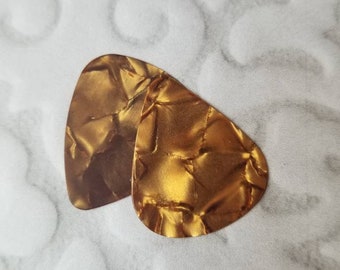 Destash guitar picks, guitar plectrums, pearl guitar picks, browns, glossy, destash guitar plectrums, generic, x 20, 50 or 100