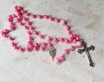 Catholic Dominican Rosary, Five Decade Rosary, Rosary, Stainless