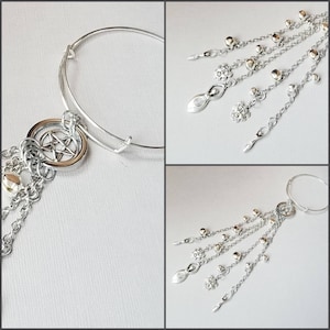 Witch bells, silver-toned witch bells, faerie bells, protection bells, bells for doors, witches bells, door hanger,