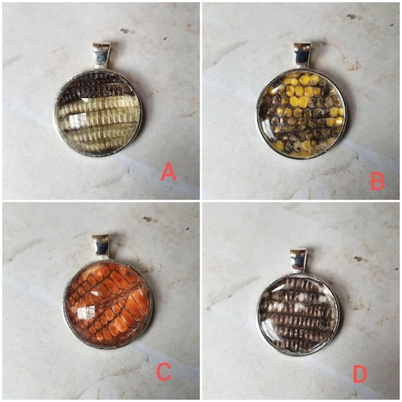 Tegu shed jewelry, reptile shed pendant, Tegu necklace, cruelty free Tegu shed jewelry, Tegu shed behind glass, gift for reptile lover