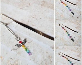 Rainbow bookmark, LGBT pride bookmarks, rainbow pride bookmarks, shepherd's hook bookmark, Mama bear bookmark, Love bookmark, gift for pride