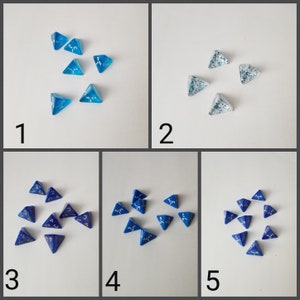 Individueller d4 Würfel, EIN einzelner d4 dnd Würfel, polyedrischer Spielwürfel, DnD Würfel, RPG Würfel, D und D Würfel, Ersatzwürfel, Ersatz d4 Würfel, extra W4 Würfel
