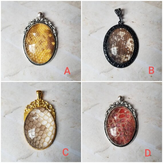 Tegu shed jewelry, reptile shed pendant, Tegu necklace, cruelty free Tegu shed jewelry, Tegu shed behind glass, gift for reptile lover