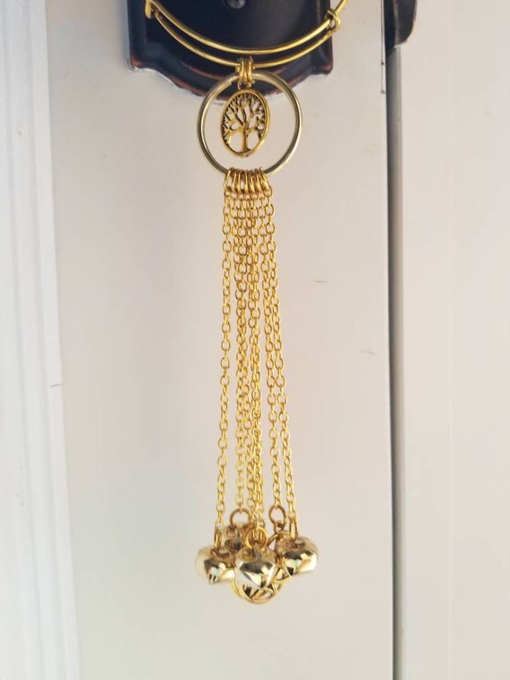 Witch bells, gold witch bells, faerie bells, protection bells, witches protection bells, bells for doors, witches bells