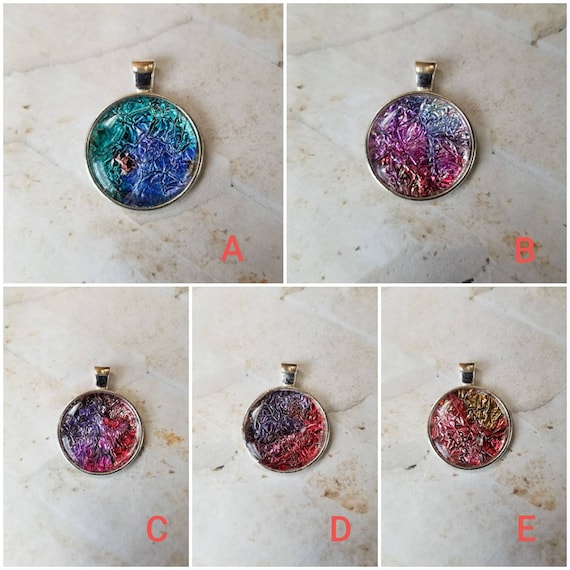 Alcohol ink art jewelry, alcohol ink pendant, alcohol ink on foil, original art jewelry, alcohol ink pendant, alcohol ink necklace