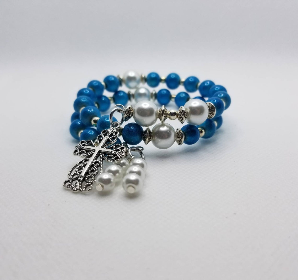 anglican prayer bead bracelet