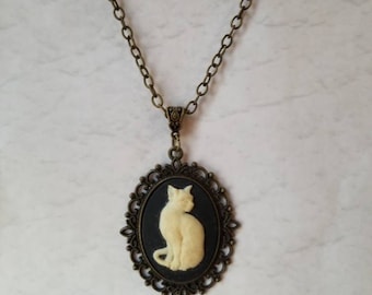 Cameo pendant, cameo necklace, Goddess cameo jewelry, Goddess pendant, cat cameo pendant, floral cameo pendant,
