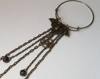 Witch bells, bronze witch bells, faerie bells, protection bells, witches protection bells, bells for doors, witches bells, door hanger