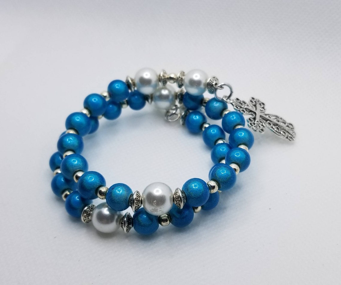 anglican prayer bead bracelet