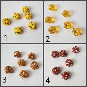 ONE individual d20 dnd die, single polyhedral gaming die, DnD dice, RPG dice, D and D dice, spare die, spare d20 dice, single die