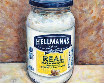 Hellmann’s Mayonnaise - Limited edition mounted print