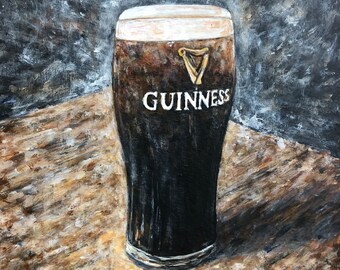 Pinta Guinness - Stampa montata in edizione limitata