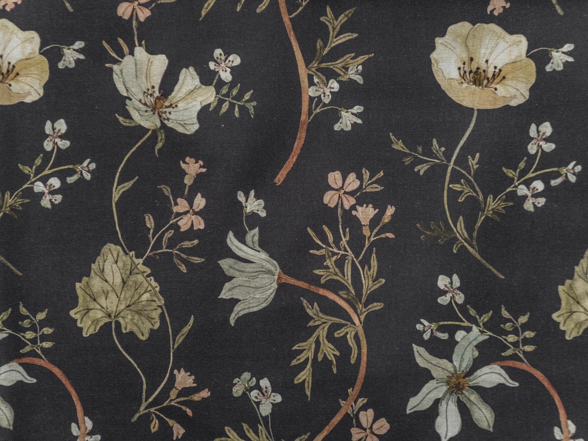 タトラフラワーコットン生地（1ヤードあたり） - ヴィンテージ風の服や  